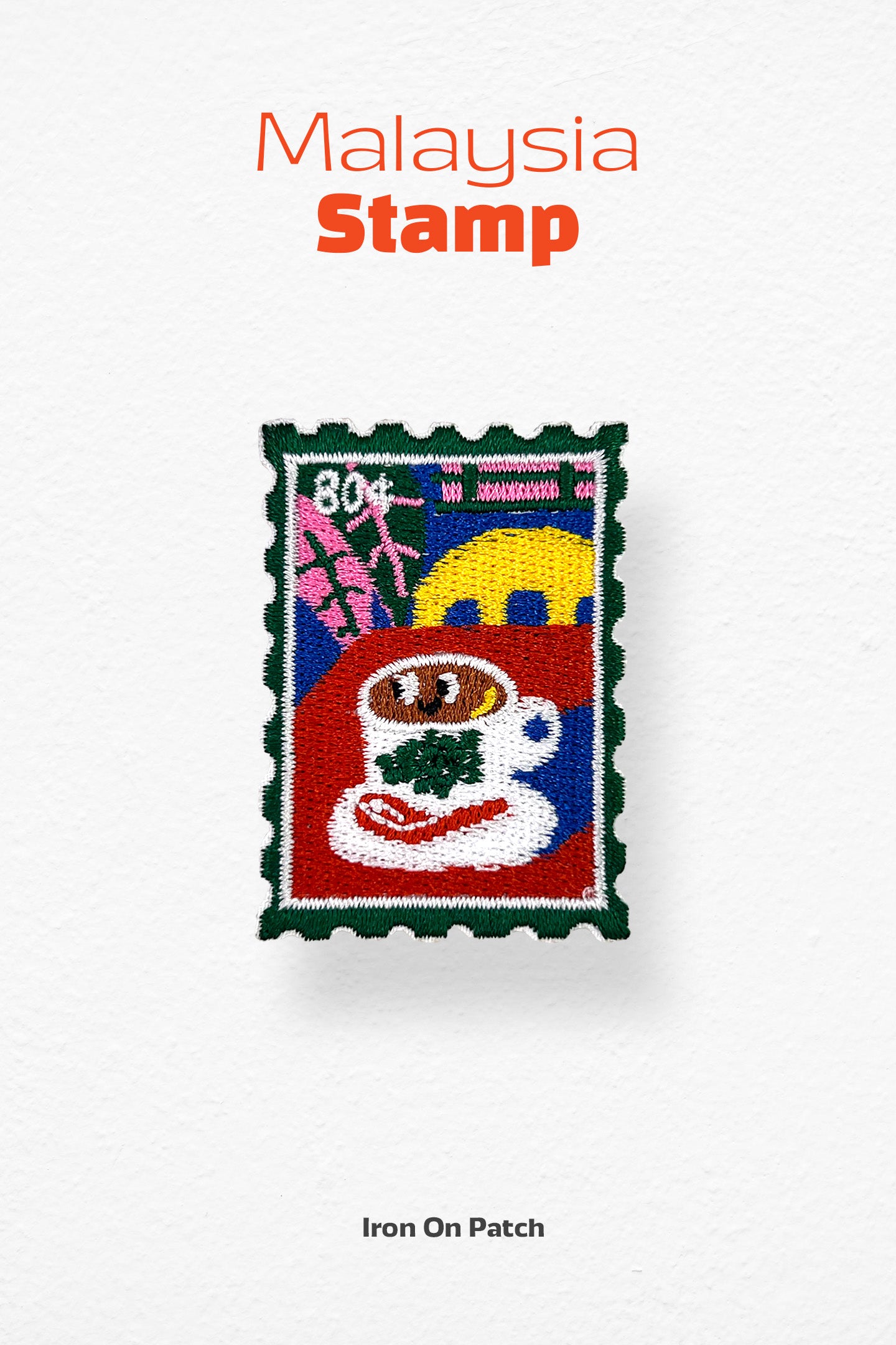 Kopitiam (Iron-On) Patch