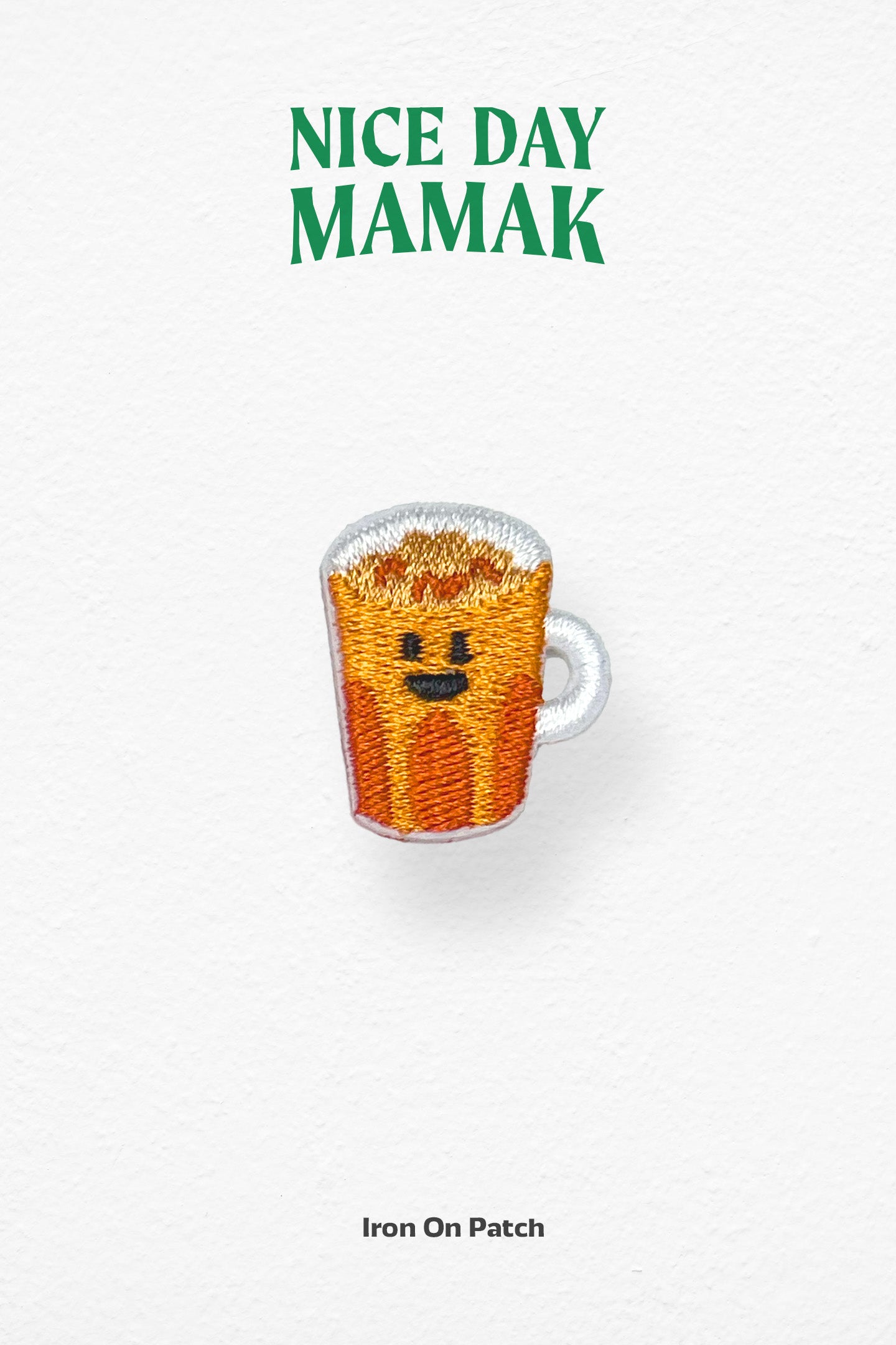 Teh Tarik (Iron On) Patch