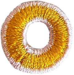 Lowercase o Alphabet Patch