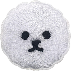 White Poodle Patch