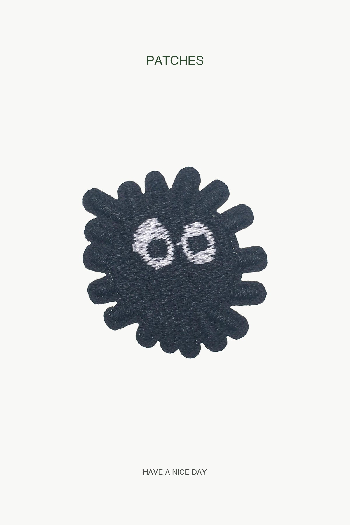 Susuwatari Patch — branded PATCHES display card