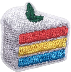 Rainbow Cake Patch