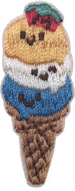 Triple Scoop Ice-Cream Patch