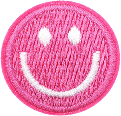 Pink Smiling Face Patch