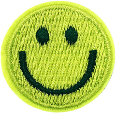 Yellow Smiling Face Patch