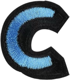 Uppercase C Alphabet Patch