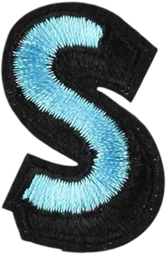 Uppercase S Alphabet Patch