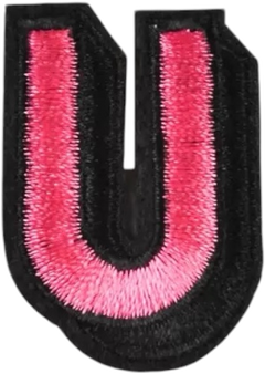 Uppercase U Alphabet Patch