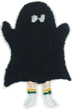 Black Ghost In Sneakers Patch