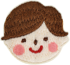 Chubby Happy Boy Patch