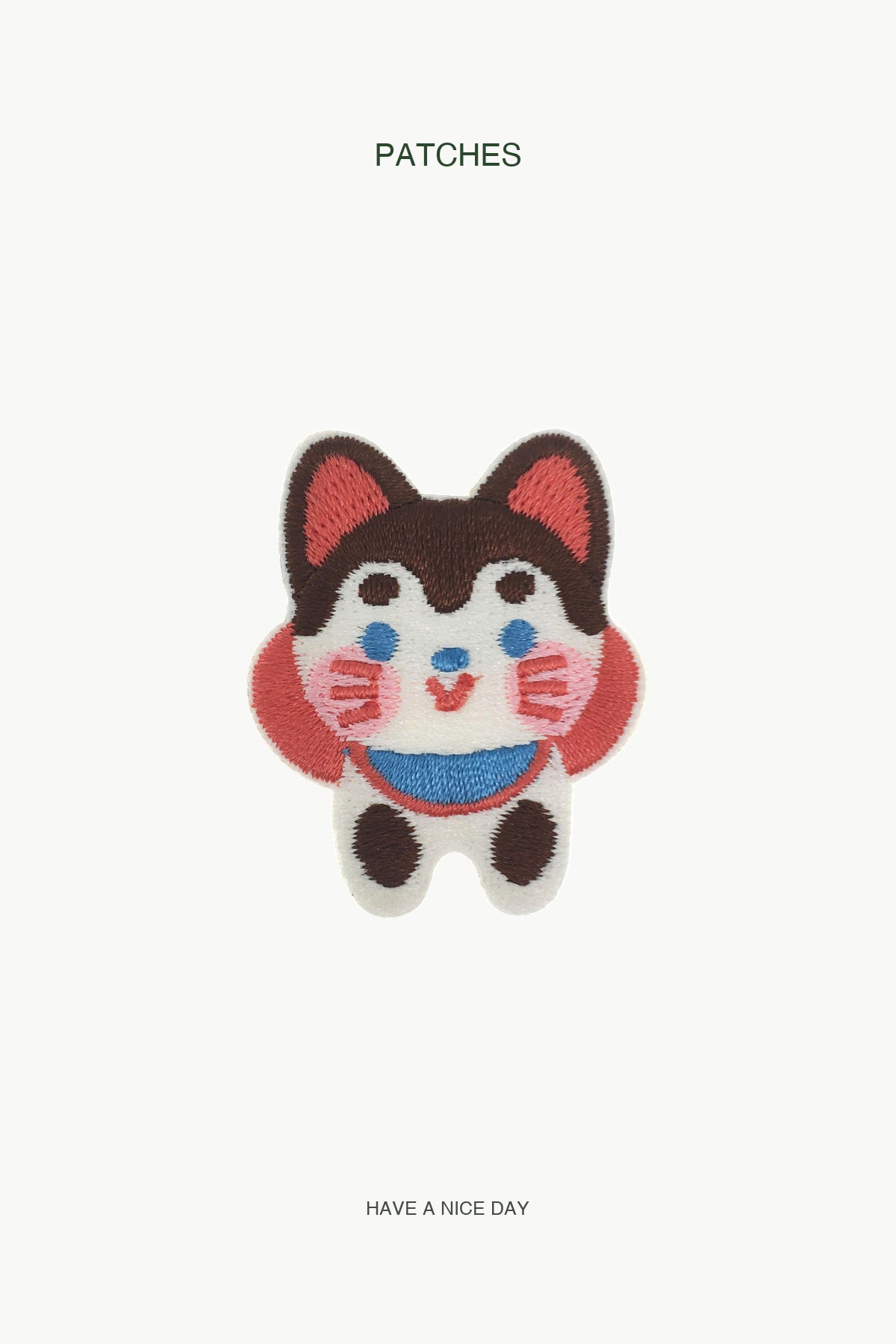 Inu Hariko Patch — branded PATCHES display card