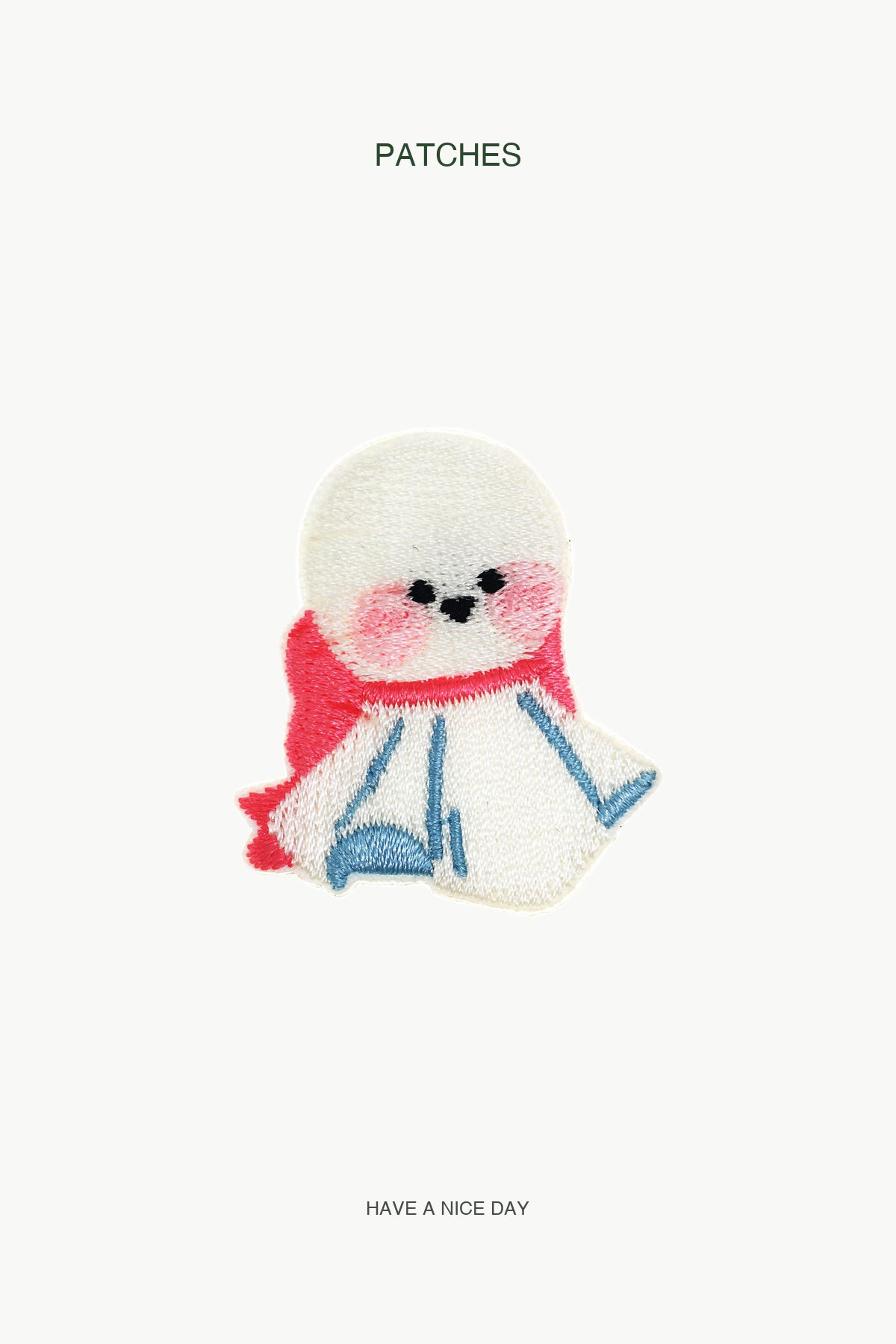 Sunny Doll Patch — branded PATCHES display card