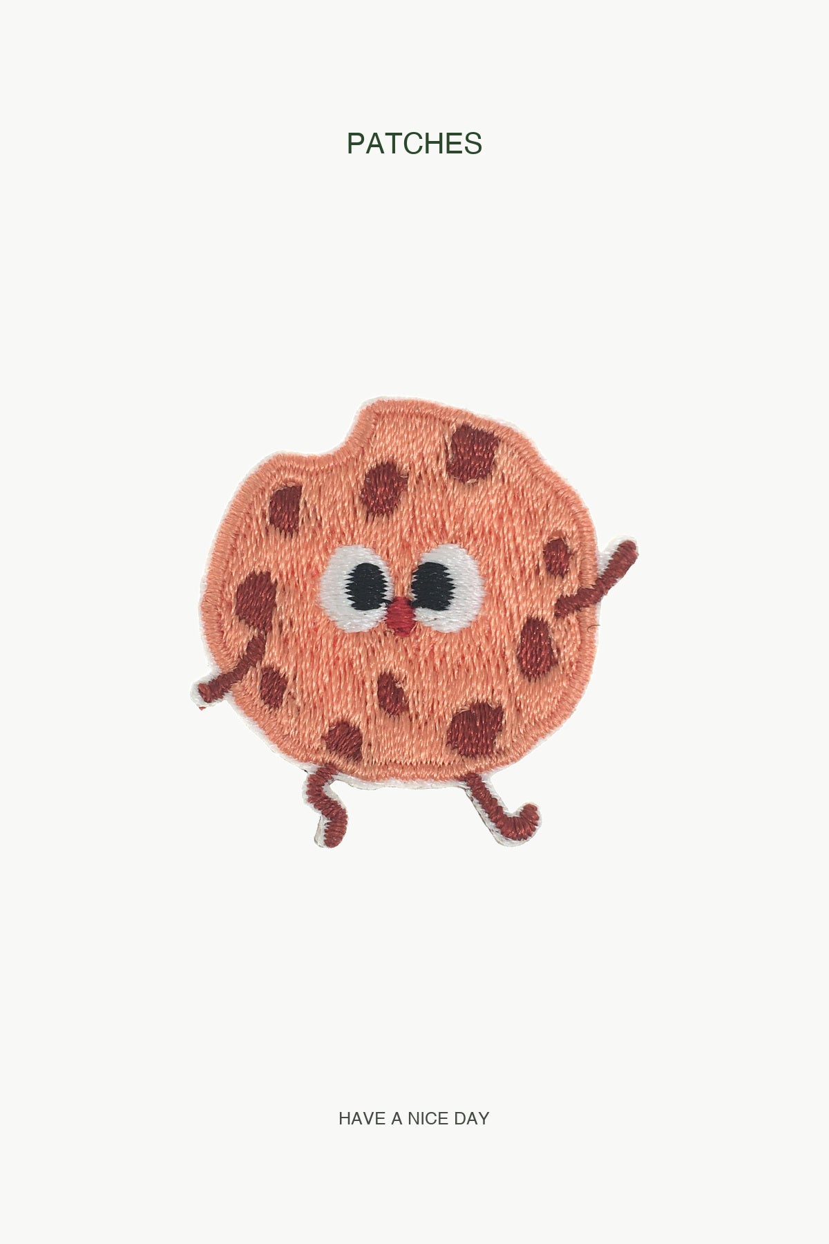 Dancing Cookies Patch — branded PATCHES display card