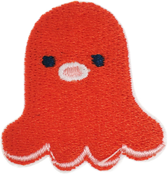 Red Octopus Patch