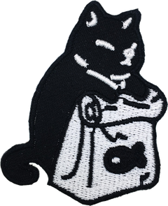 Black Cat Packing Lunch Patch
