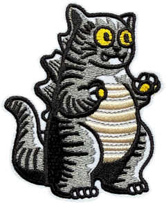 Godzilla Cat Patch