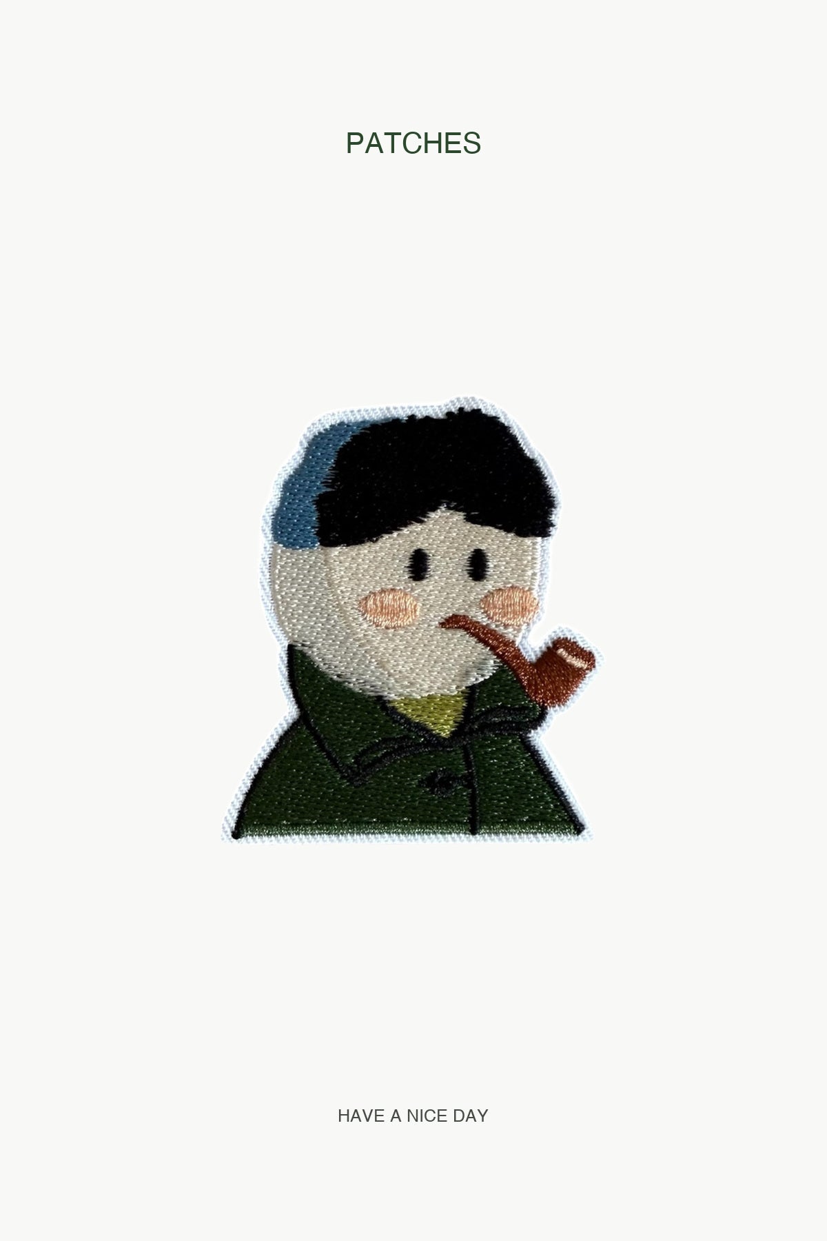 Van Gogh Patch — branded PATCHES display card