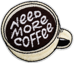 "Need More Coffee" Patch