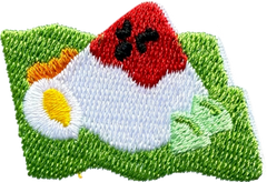 Nasi Lemak (Iron On) Patch