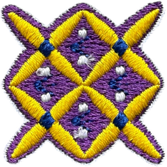 Ixora (Iron On) Patch