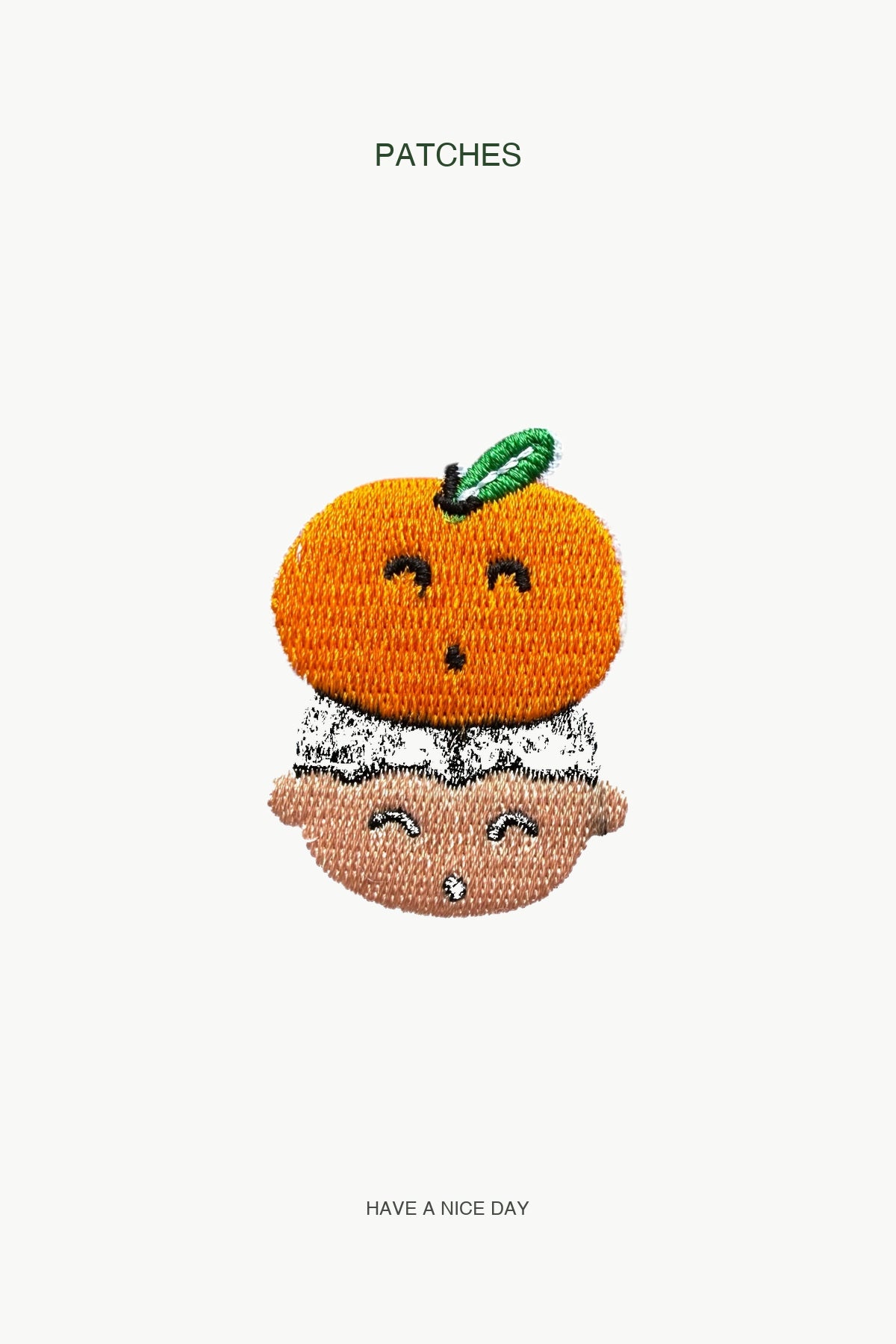 Citrus Boy Patch — branded PATCHES display card
