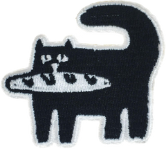 Cat with Baguette Patch