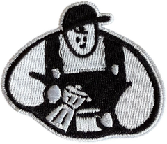 Barista Pouring Coffee Patch