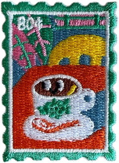 Kopitiam (Iron-On) Patch