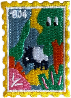 Malayan Tapir (Iron-On) Patch