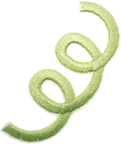 Curly Green Patch