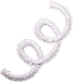 Curly White Patch