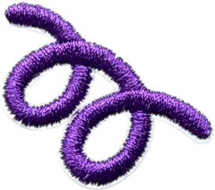 Purple Spring Line Patch