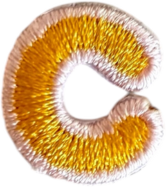Lowercase c Alphabet Patch