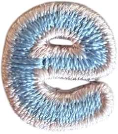 Lowercase e Alphabet Patch