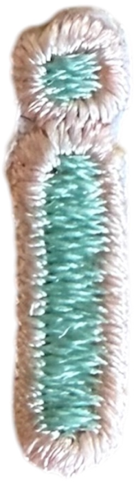 Lowercase i Alphabet Patch