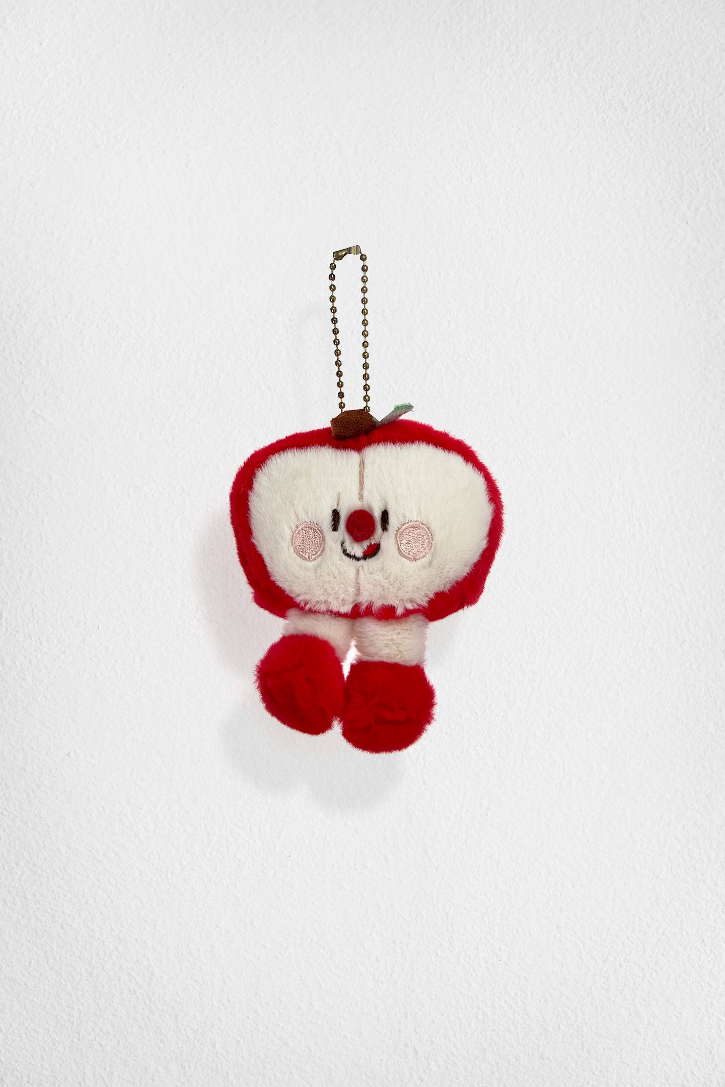 Soft Toy Keychain (Half Apple)