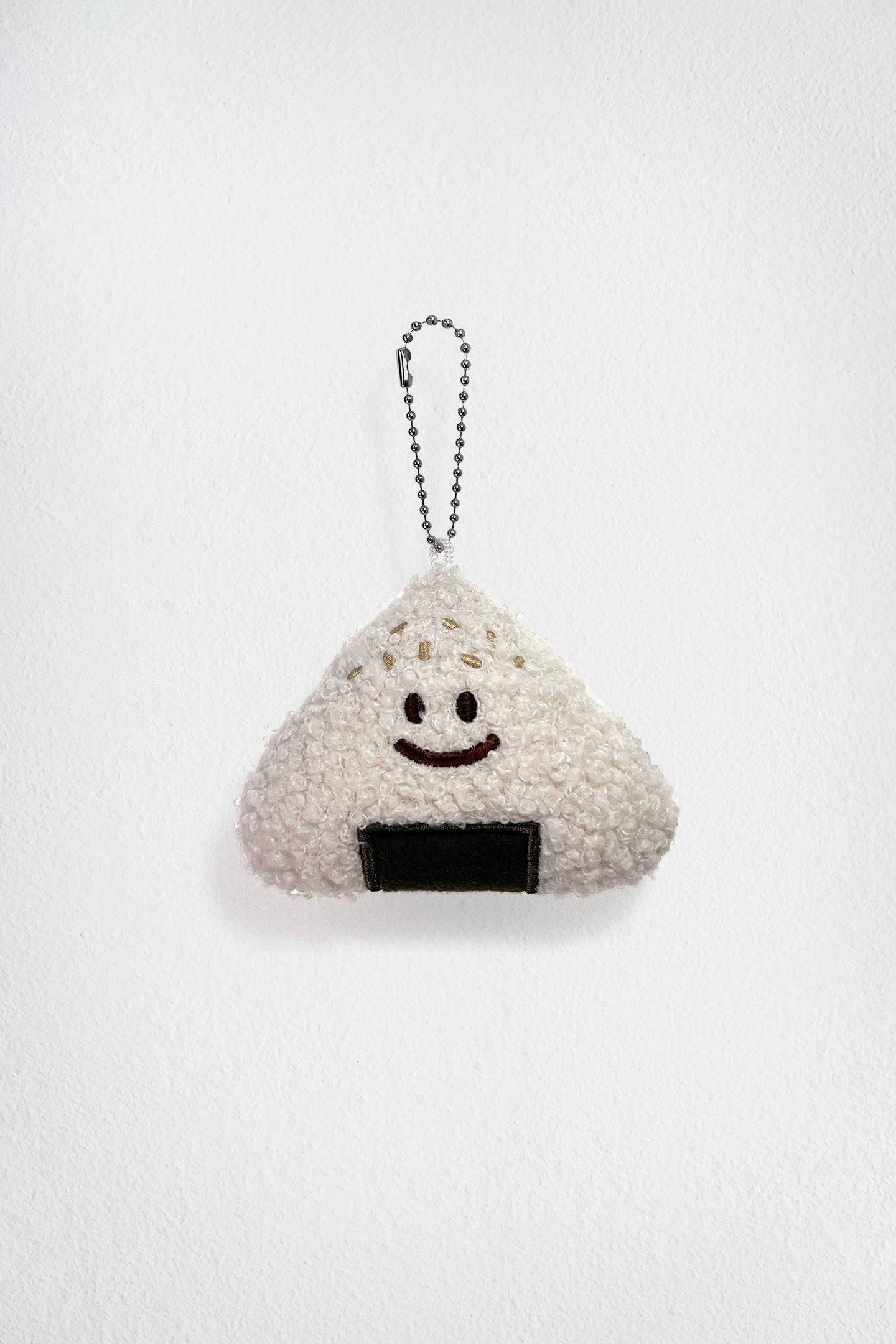 Soft Toy Keychain (White Onigiri)