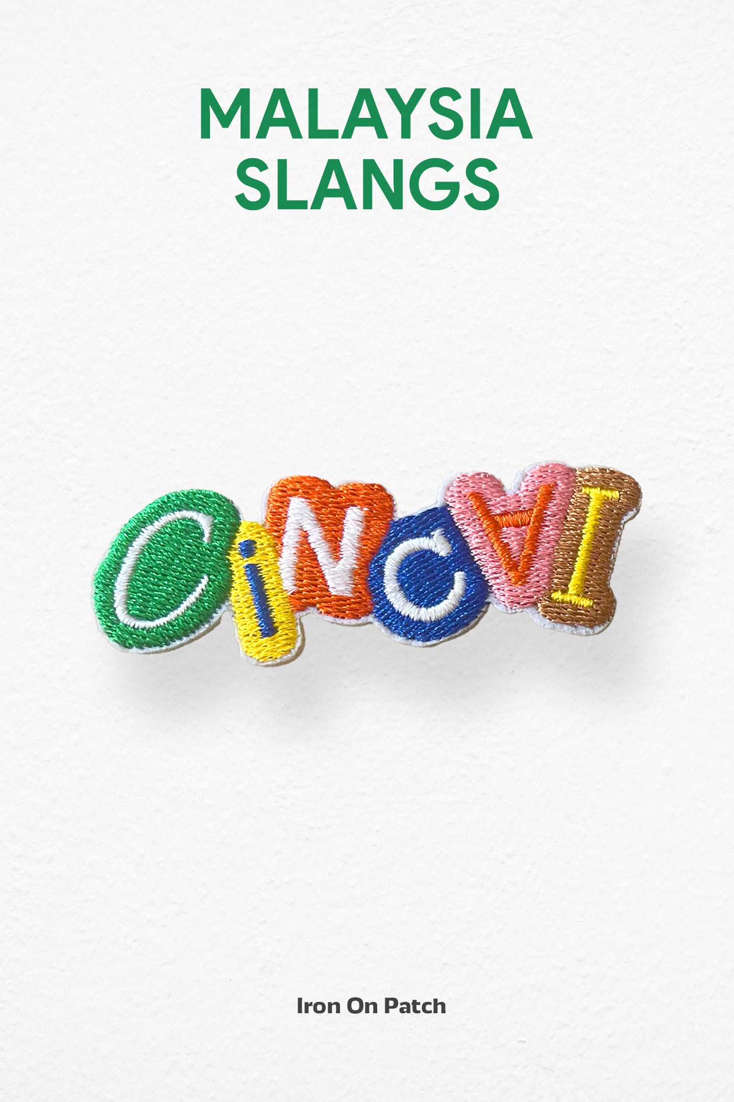 Cincai (Iron-On) Patch