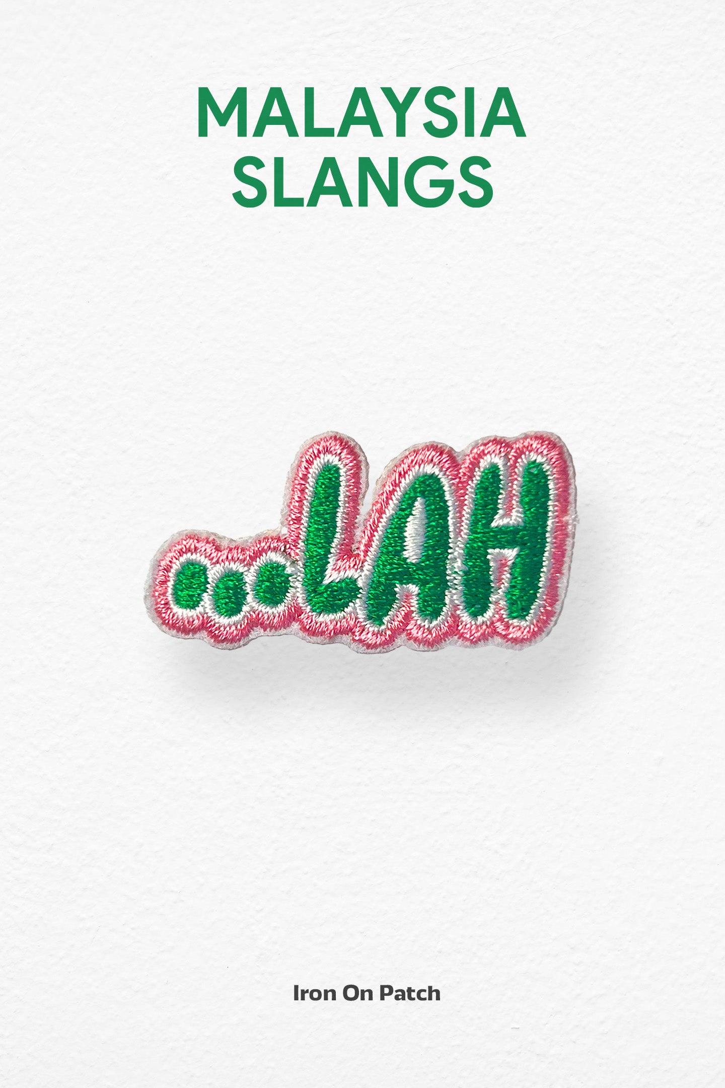 ...Lah (Iron-On) Patch
